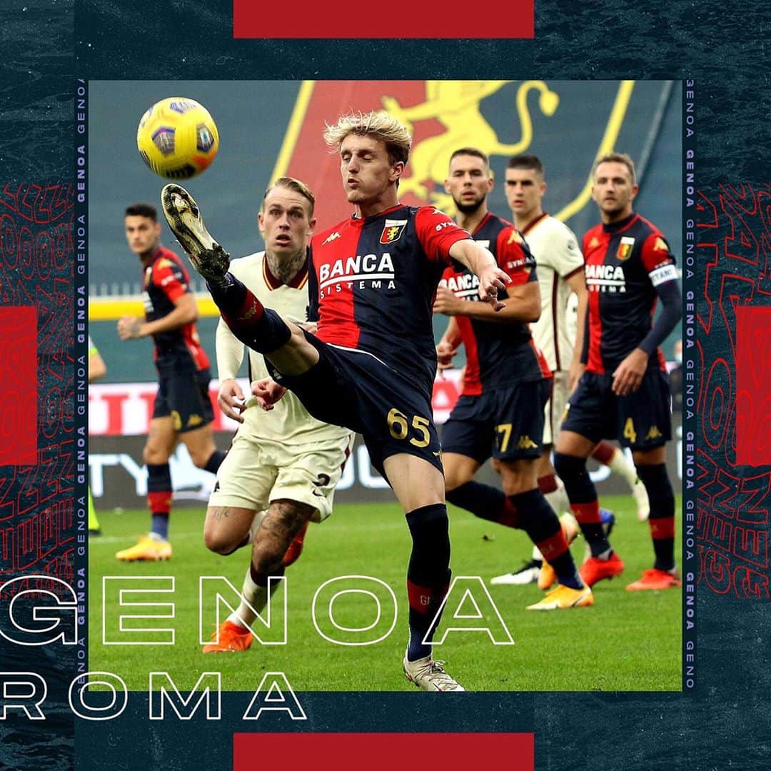 ジェノアCFCさんのインスタグラム写真 - (ジェノアCFCInstagram)「🔴🔵 #GenoaRoma」11月9日 1時12分 - genoacfc