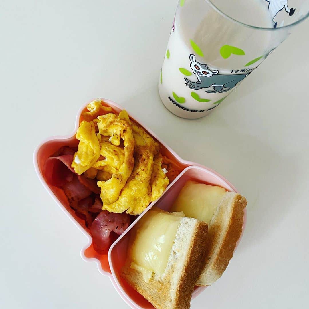 山根良顕さんのインスタグラム写真 - (山根良顕Instagram)「朝ごはんをお弁当箱に入れただけで娘は喜んでくれた❤️」11月9日 1時14分 - ungirls_yamane