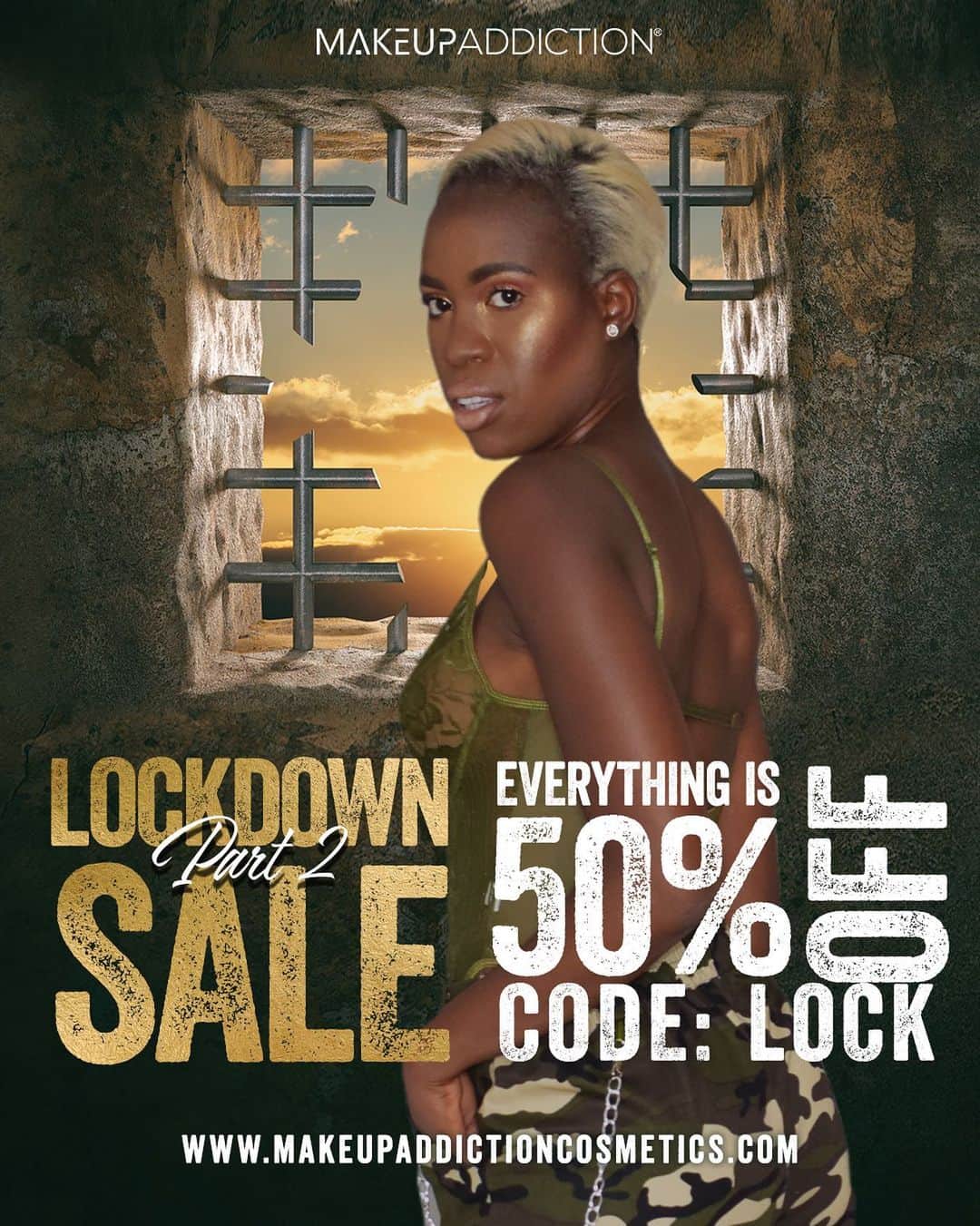 Makeup Addiction Cosmeticsさんのインスタグラム写真 - (Makeup Addiction CosmeticsInstagram)「You guys it’s Lockdown sale in the UK and we are now having 50% OFF Everything! 😱😱 Use code: LOCK 🌍🌍  We are shipping internationally 🌍🌍🌍 ▶️ Tag a friend and let the know!  #makeupaddiction #makeupaddictioncosmetics」11月9日 1時36分 - makeupaddictioncosmetics