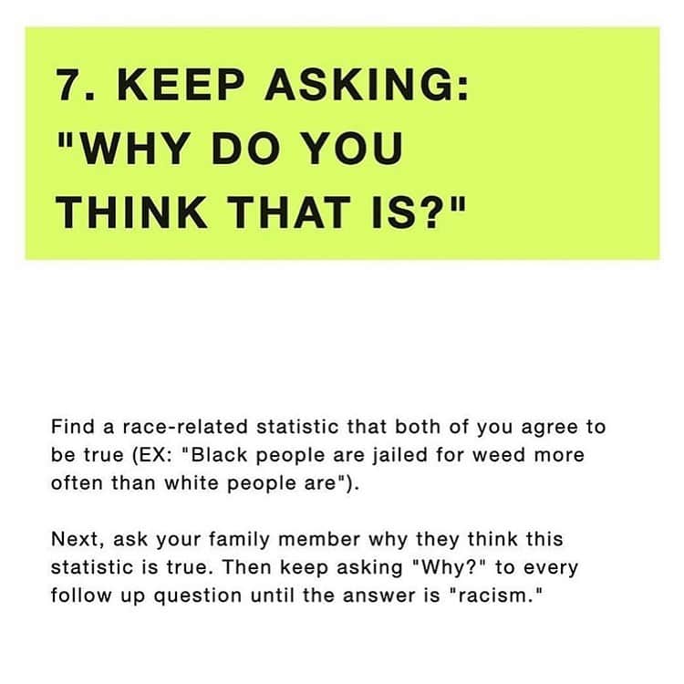 マット・マクゴリーさんのインスタグラム写真 - (マット・マクゴリーInstagram)「Guide by @jenerous White folx- being so “outraged” by racism that we can’t have effective conversations about anti-racism with other white people does not help BIPOC. We must build the skills, tools, and do the personal work necessary to make sure that we can MOVE other white people further into anti-racism, not just shame them and then wonder why they don’t get it.  # Repost from @jenerous - “Reposting this guide since people are asking for it, and also because a lot of white people seem to think we are past the point of having these conversations. Yes these are hard conversations, but that’s why it’s our obligation to have them so BIPOC don’t have to. As people who benefit from these systems, shouldering the emotional labor of being effective communicators is our work.⁣ ⁣ Please follow & pay some of these people who have helped me unlearn:⁣ @simimoonlight⁣ @janayathefuture⁣ @blairimani⁣ @rachel.cargle⁣ @iamjarijones⁣ @ihartericka⁣ @joannathejoyful⁣ @shak_simley⁣ @the_yvesdropper “」11月9日 1時39分 - mattmcgorry