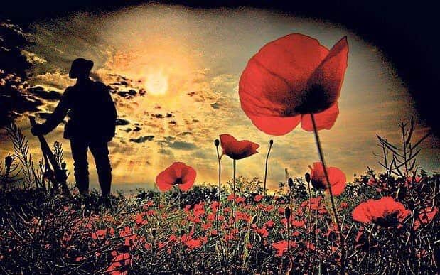 アーロン・ラムジーさんのインスタグラム写真 - (アーロン・ラムジーInstagram)「Remembering and honouring our heroes #lestweforget🌹 #remembrancesunday」11月9日 2時27分 - aaronramsey