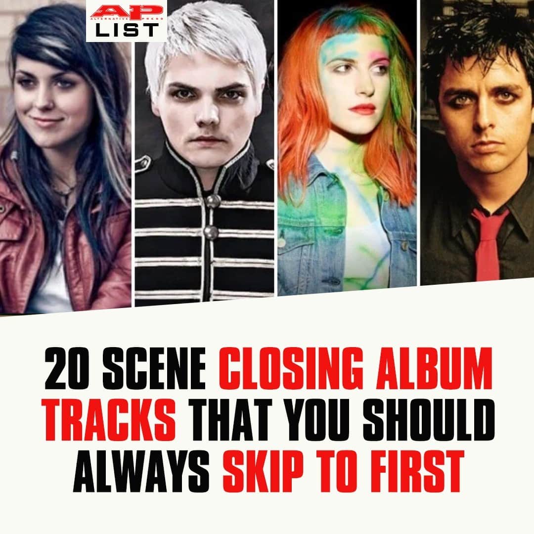 Alternative Pressさんのインスタグラム写真 - (Alternative PressInstagram)「LISTEN: @mychemicalromance, @paramore, @GreenDay and more saved the best for last with these closing tracks⁠ LINK IN BIO⁠ .⁠ .⁠ .⁠ #versaemerge #mychemicalromance #mcr #mychem #paramore #greenday #closingtracks #altpress #alternativepress」11月9日 3時02分 - altpress