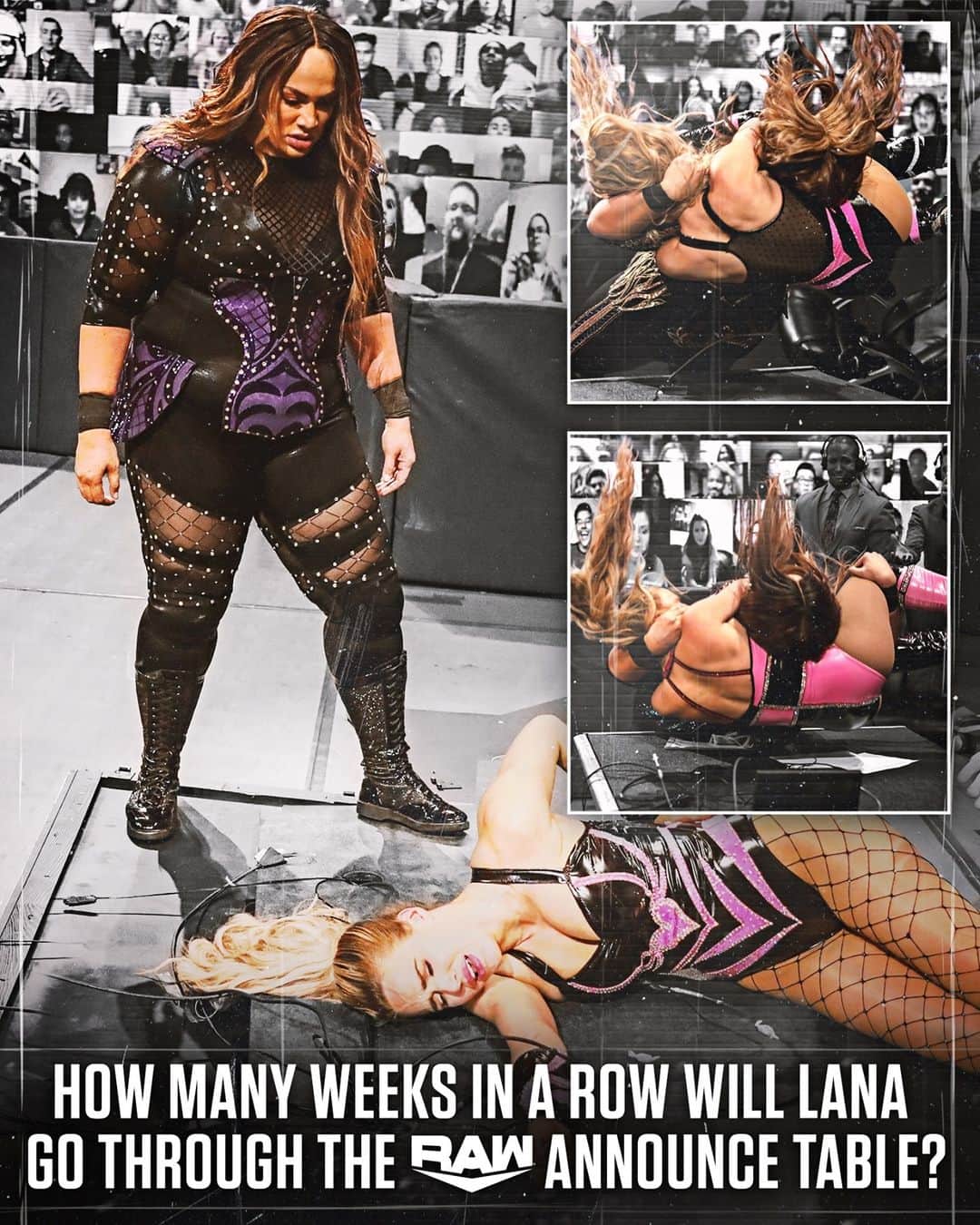 WWEさんのインスタグラム写真 - (WWEInstagram)「The streak will end at ___ weeks. @niajaxwwe @thelanawwe」11月9日 3時00分 - wwe