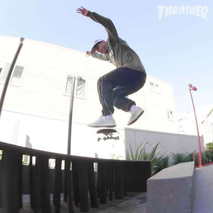 スラッシャーのインスタグラム：「The BAY to LA with @artformbrand 🐻 Now playing on all Thrasher channels 📡」