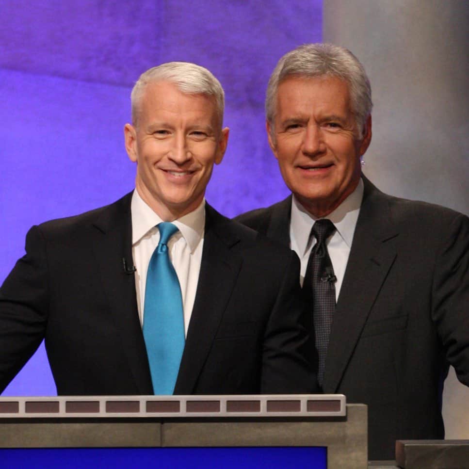 のインスタグラム：「This is a sad day. #AlexTrebek brought decades of joy and knowledge into millions of people’s lives. He faced this last difficult chapter of his remarkable life with tremendous courage and grace, and he gave strength to so many people facing challenges of their own. I began watching @Jeopardy! in high school and getting to compete on the show several times, and meet Alex, was a dream come true, even when @cheechmarin crushed me. Thank you Alex for the decades of dedication, and i hope your family finds some comfort in knowing how deeply you were loved and admired by all of us.」