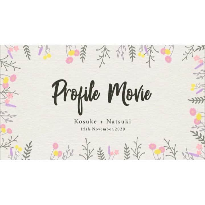 wedding movie chouchouのインスタグラム