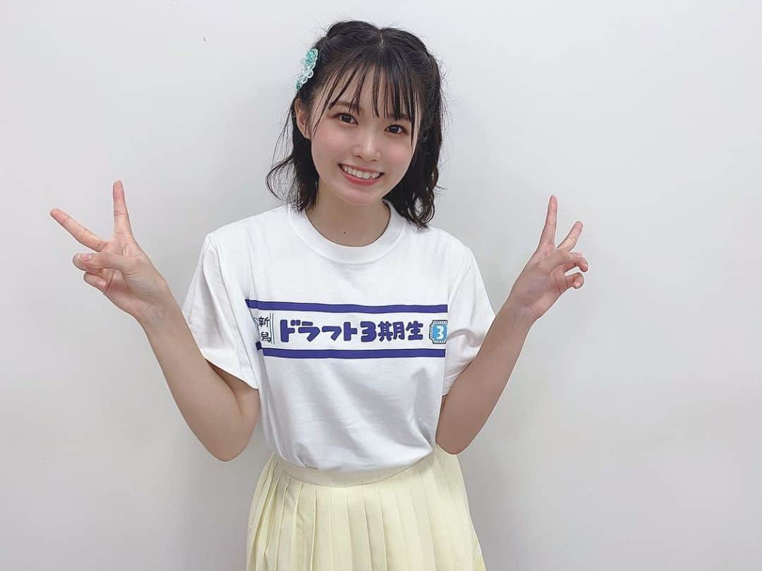 安藤千伽奈さんのインスタグラム写真 - (安藤千伽奈Instagram)「👕✨﻿ ﻿ ドラ3ねんせい公演のグッズです〜！！﻿ かわいいデザインだよね🥺💗お気に入りなの！﻿ ﻿ みんなにゲットして欲しいなぁ💭💓﻿ ﻿ #ドラ3ねんせい」11月9日 13時48分 - ando_chikana_ngt48