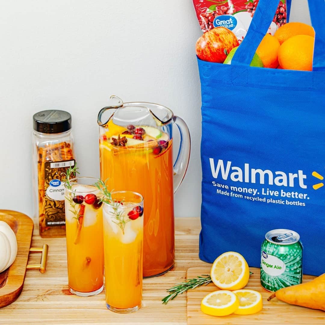 Wal-Mart Stores, Incのインスタグラム：「Our favorite thing about the holidays? Probably the friendly, competitive spirit of a seasonal punch-recipe off. Just place the order, schedule your pickup or delivery, and show your friends and fam, near or far, what you got.」