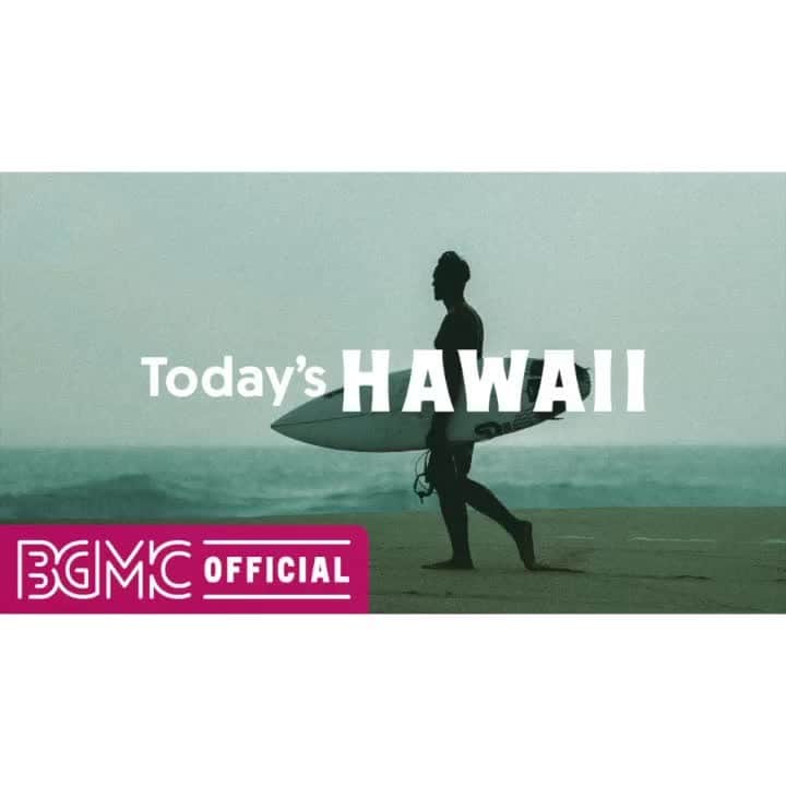 のインスタグラム：「Aloha Surf Hawaiian Music Instrumental for Calming, Enjoying and Relaxed Leisure  Please check the full version on #YouTube from the profile URL.  #BGMC #BGMClife #HawaiianBGMchannel #StayHome #Hawaiian #Surf #Aloha」