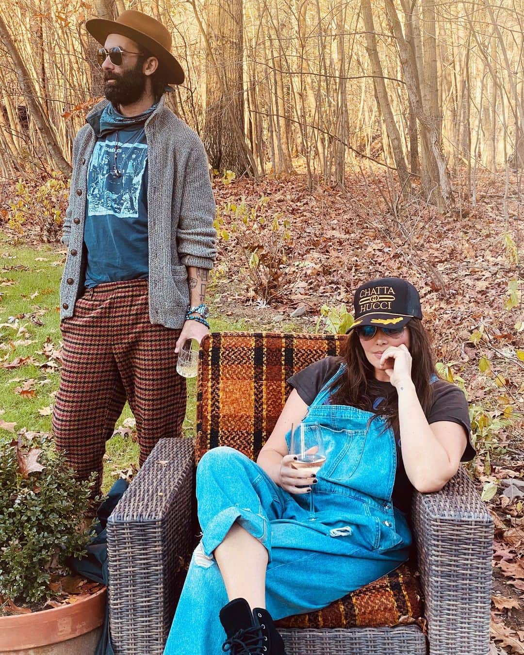 キャンディス・ハフィーンのインスタグラム：「Putting the “ate” in Upstate. 🤪 Thank you for hosting us @longeddyliving! Close only counts in horseshoes and hand grenades unless you get a chance to be this damn close to perfection! 😉❤️ PS can you share that pasta recipe!?!」