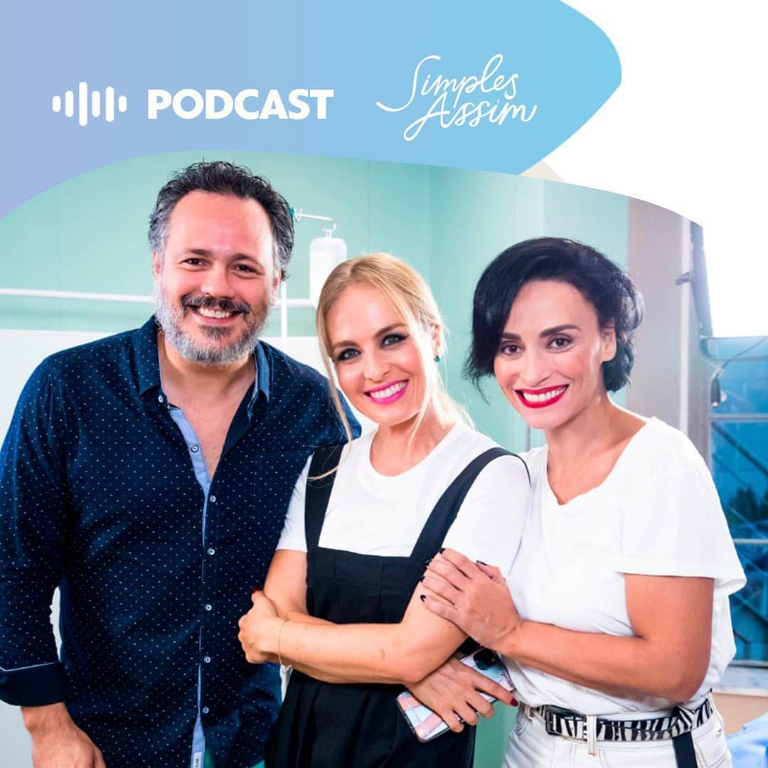 アンジェリカさんのインスタグラム写真 - (アンジェリカInstagram)「Nosso podcast tá no ar ... @suzipires @dantonmello falamos sobre conexão!!! #simplesassim」11月9日 10時32分 - angelicaksy