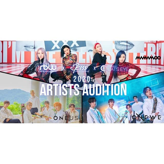 KISS Entertainmentのインスタグラム：「RBW x KISS Entertainment x Production CAT’S EYE 2020 ARTISTS AUDITION開催決定📣✨♥️🐤🌏  MAMAMOO、ONEUSを始め、数多くの K-POPアーティストを多数プロデュースしている作曲家 キムドフン、キムジヌが設立したグローバルコンテンツ制作専門会社 RBWと多数のK-POPアーティストの日本マネジメントを行ってきた総合エンタテインメント企業 株式会社キッス・エンタテインメント、そしてヘアメイク&スタイリスト、モデルタレント、キャスティング&スクールと幅広い事業を展開しているProduction CAT’S EYEの３社合同で沖縄オーディションを追加開催することが決定いたしました！ RBW x KISS Entertainment x Production CAT’S EYE 2020 ARTISTS AUDITIONの募集を開始いたします！洗練されたDANCE、卓越した歌唱力、パフォーマンス、マナーを身に付け、 「世界で活躍するARTISTになる！ 」 という強い想いをお持ちのあなたをお待ちしております。   11/29 沖縄 追加開催決定!!    合格者は、RBWまたはKISS Entertainmentとの専属契約。 世界トップクラスのレッスン受講＆Debutの可能性 !!   【本審査】 2020/11/29 (日）：沖縄 ※書類審査（エントリー素材）通過者のみ   【応募資格】 •13歳～20歳までの男女 国籍不問 日本在住 ※未成年の方は保護者の同意を得た上でご応募ください。 •特定のレコードメーカーやプロダクション、音楽出版社に専属契約がない方 •合格後、弊社と専属契約を交わせる方     【エントリー日程】 2020/11/5（木）～11/18（水）23:59  ※本審査へ進んで頂く方には11/24（火）までに連絡   【エントリー方法】 キッス・エンタテインメント 総合サイトHPよりエントリー  KISS Entertainment 公式サイト https://kissent.jp/answers/auditionOkinawa2020/new   【お問い合わせ】 https://kissent.jp/contact  #MAMAMOO #ONEUS  #ONEWE #RBW #production_catseye #沖縄♥️ #Okinawa #オーディション #Audition #kissent」