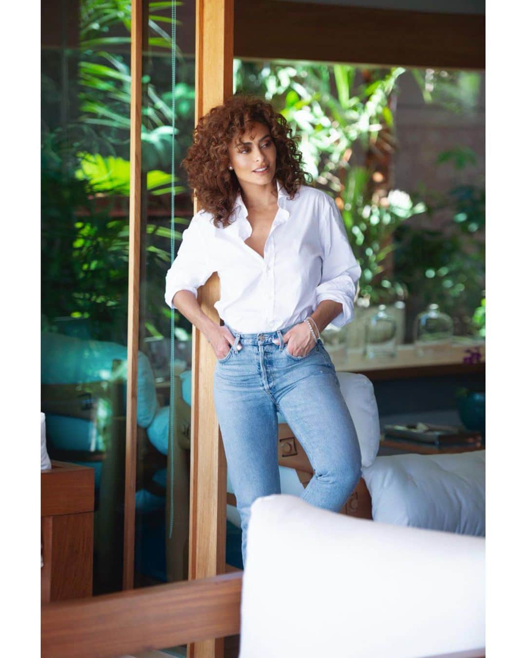 ジュリアナ・パエスのインスタグラム：「✅pronta pra semana!」