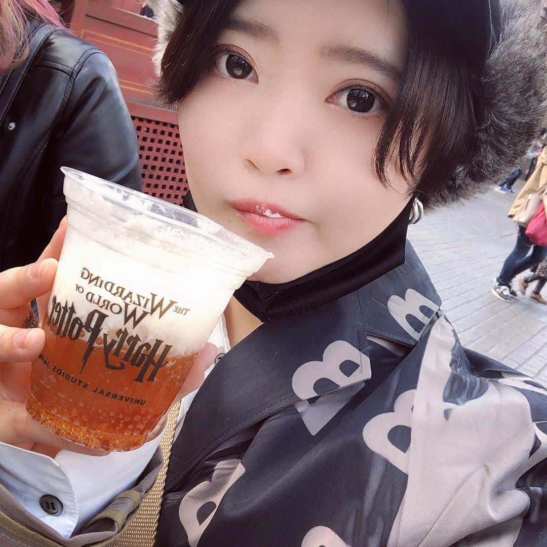 矢方美紀さんのインスタグラム写真 - (矢方美紀Instagram)「🍺🍺🍺🍺🍺 #harrypotter  #butterbeer」11月9日 22時42分 - miki_yakata