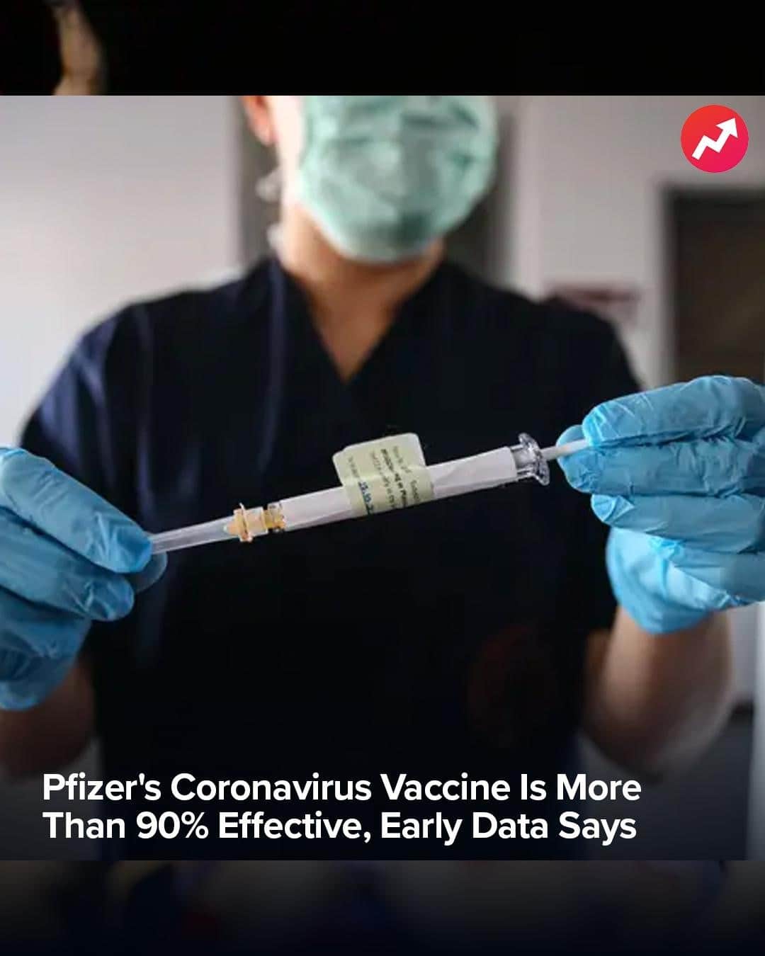 BuzzFeedさんのインスタグラム写真 - (BuzzFeedInstagram)「The highly anticipated late-stage results are the first to be released by a pharmaceutical company conducting a coronavirus vaccine trial. Link in bio to read more.」11月9日 23時05分 - buzzfeed