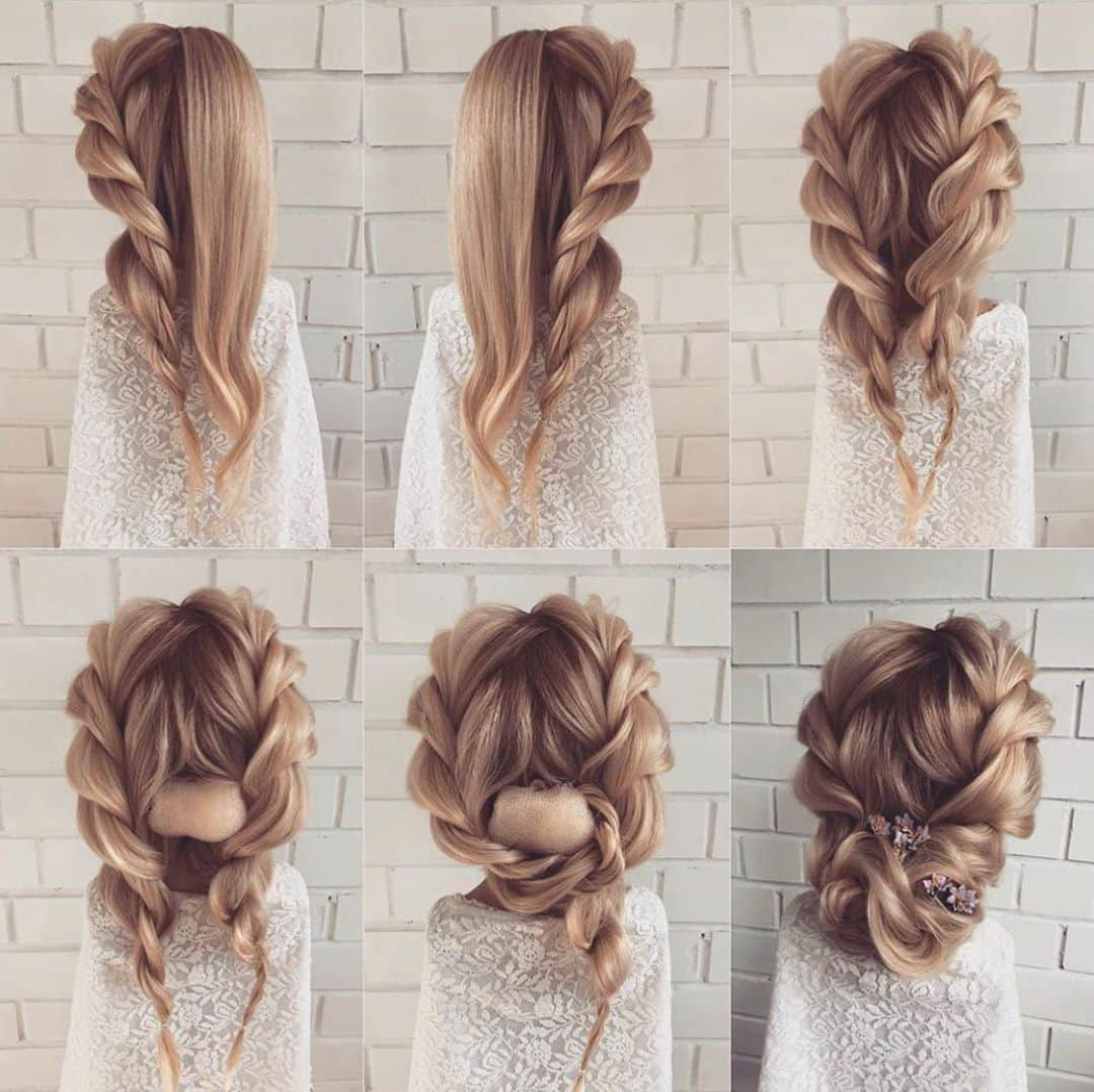 I N S T A B R A I Dさんのインスタグラム写真 - (I N S T A B R A I DInstagram)「Love these simple HOW TOs! Makes a difficult braid look easy 😍」11月9日 23時34分 - instabraid