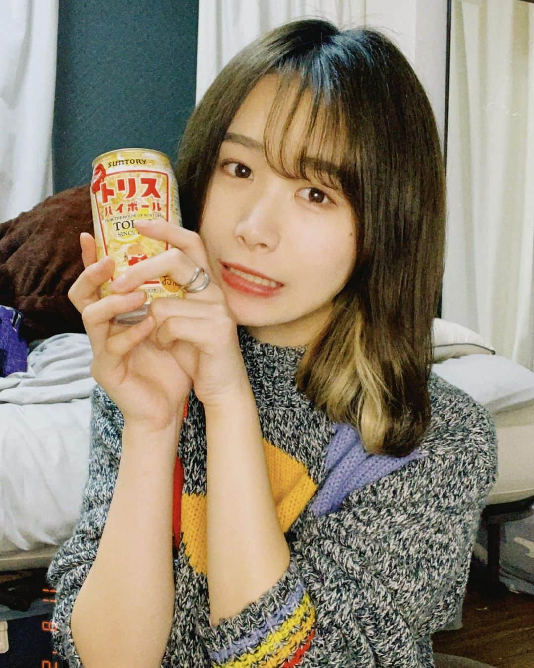 根本朱里さんのインスタグラム写真 - (根本朱里Instagram)「お酒がのみたいです」11月9日 23時36分 - kutarogutaroputaro