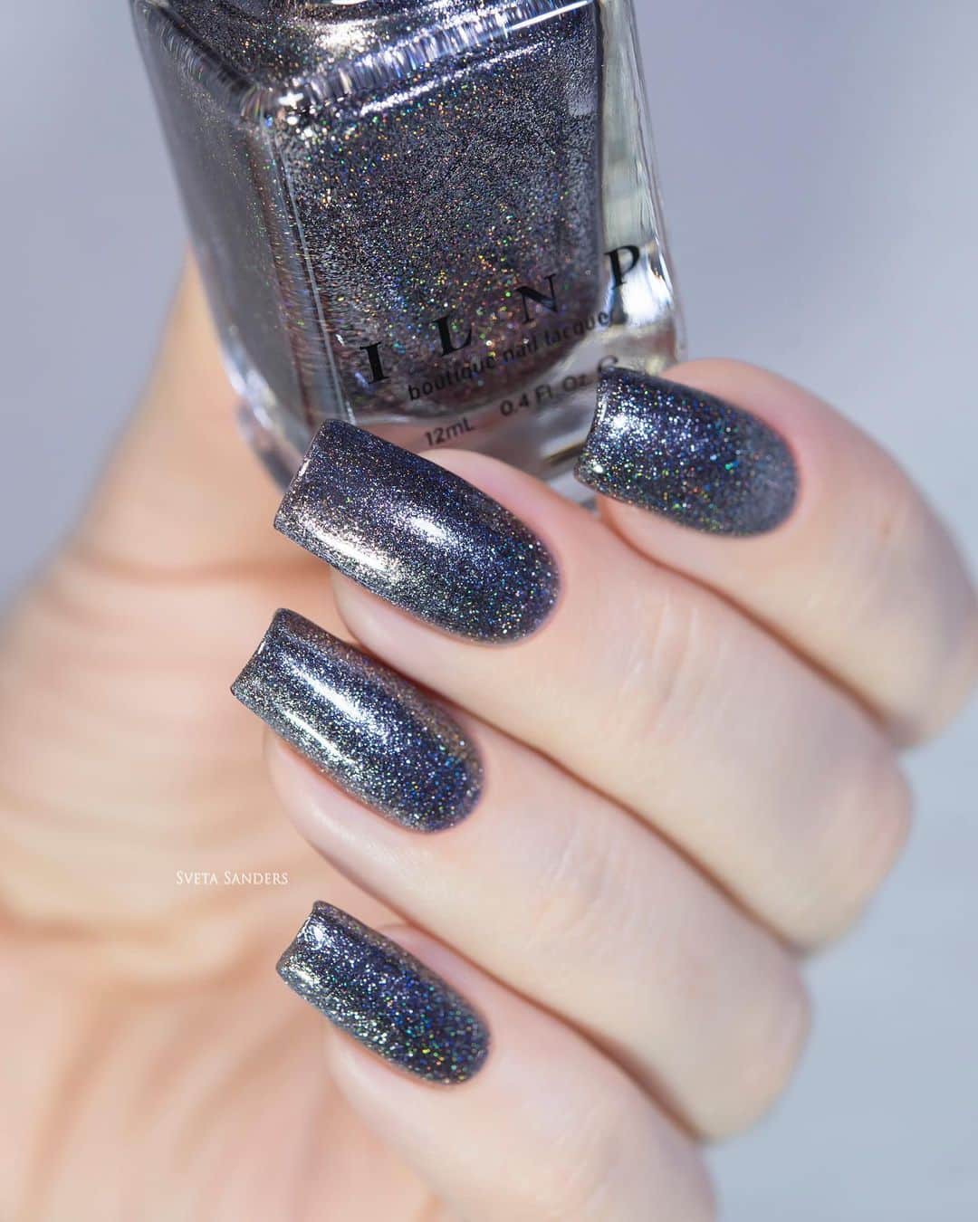 Sveta Sandersのインスタグラム：「Коллекция Ultra Metallics от @ilnp 😍 Свотчи всех шести оттенков в карусели.」