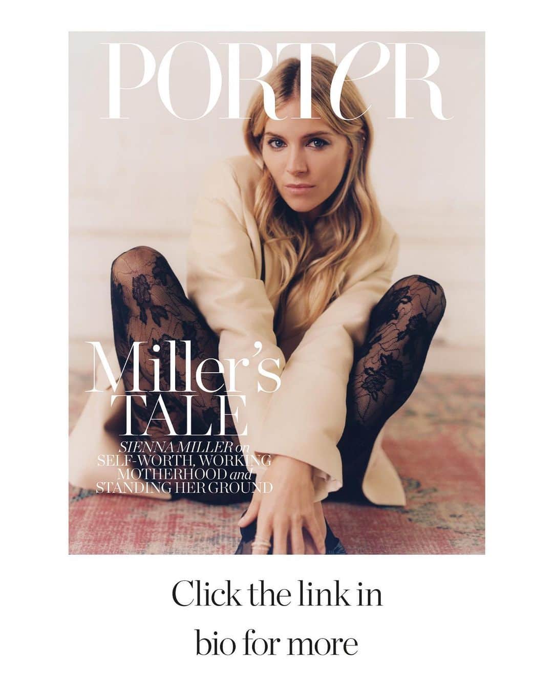 PORTER magazineさんのインスタグラム写真 - (PORTER magazineInstagram)「Ahead of the release of #SiennaMiller’s new movie Wander Darkly, in which she gives the latest in a series of powerhouse performances (including American Woman, 21 Bridges and The Loudest Voice) that have drawn rightful focus to her onscreen presence, the British actor talks to PORTER about self-worth, working motherhood and standing her ground. See more at the link in our bio.」11月10日 0時02分 - portermagazine