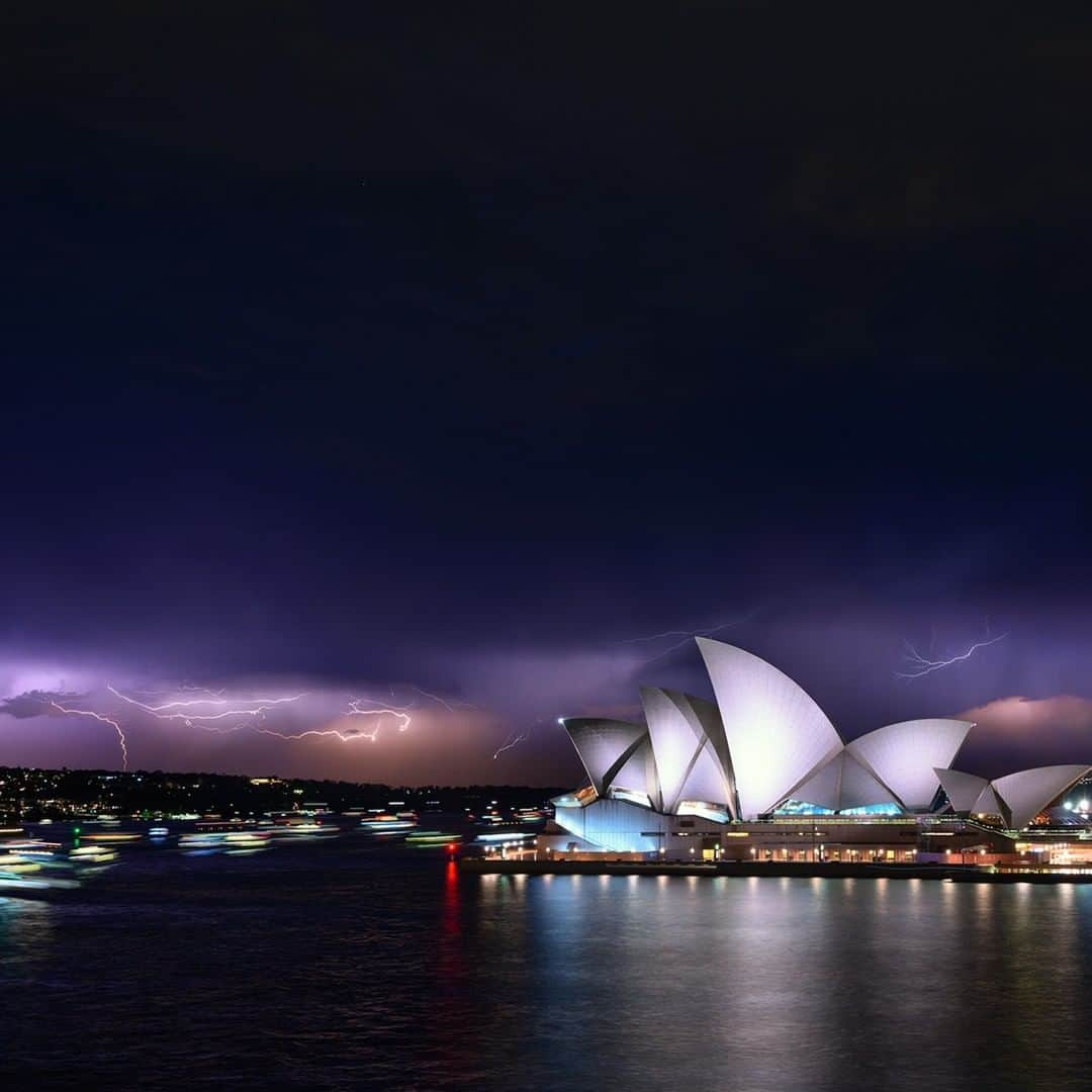 Nikon Australiaさんのインスタグラム写真 - (Nikon AustraliaInstagram)「"A last minute location change meant shooting at the Overseas Passenger Terminal and hoping some lightning came our way!   This was my first time photographing lightning so I had read a Nikon School article on "How to Photograph Lightning" just minutes before I left the house. I started with the suggested settings of ISO 400, aperture of f/5.6 and decided to go with a 4 second shutter speed.   Before I knew it the scene in front of us exploded with lightning and had me clicking the shutter repeatedly to make sure I didn't miss a strike!" - @thebackbutton   Camera: Nikon Z 7 Lens: NIKKOR Z 24-70mm f/4 S Settings: f/5.6  4s  ISO 400  #Nikon #MyNikonLife #NikonAustralia #StormPhotography #OperaHouse #Sydney #StormChaser」11月9日 15時16分 - nikonaustralia