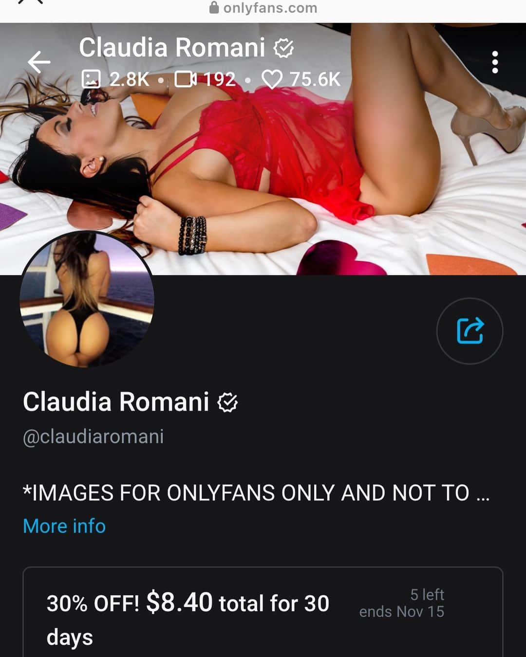 クラウディア・ロマーニさんのインスタグラム写真 - (クラウディア・ロマーニInstagram)「Link in bio ♥️」11月9日 15時31分 - claudia_romani