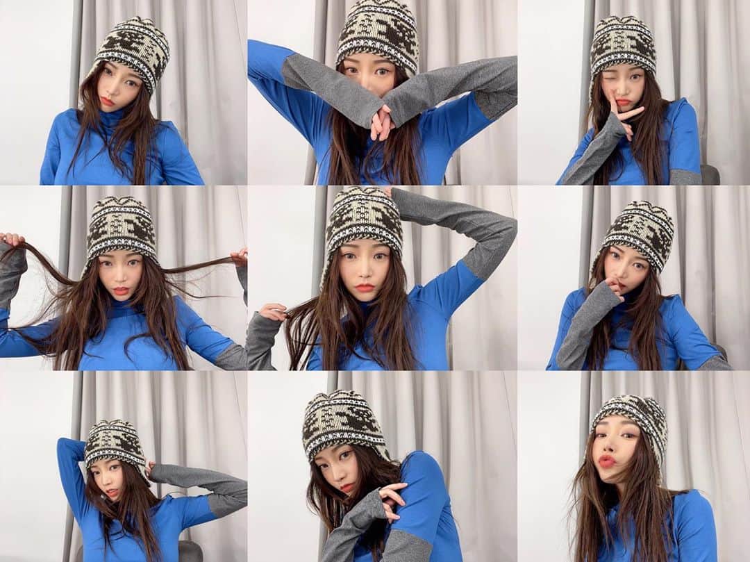 トキのインスタグラム：「#난다메이드 배색이 아주 예뻐버림💙🤎💙🤎」