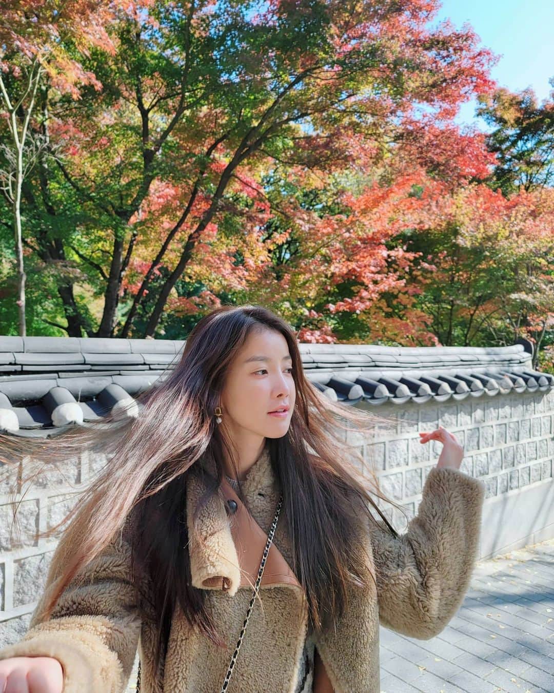 イ・シヨンさんのインスタグラム写真 - (イ・シヨンInstagram)「가을인가.겨울인가🙃」11月9日 15時48分 - leesiyoung38