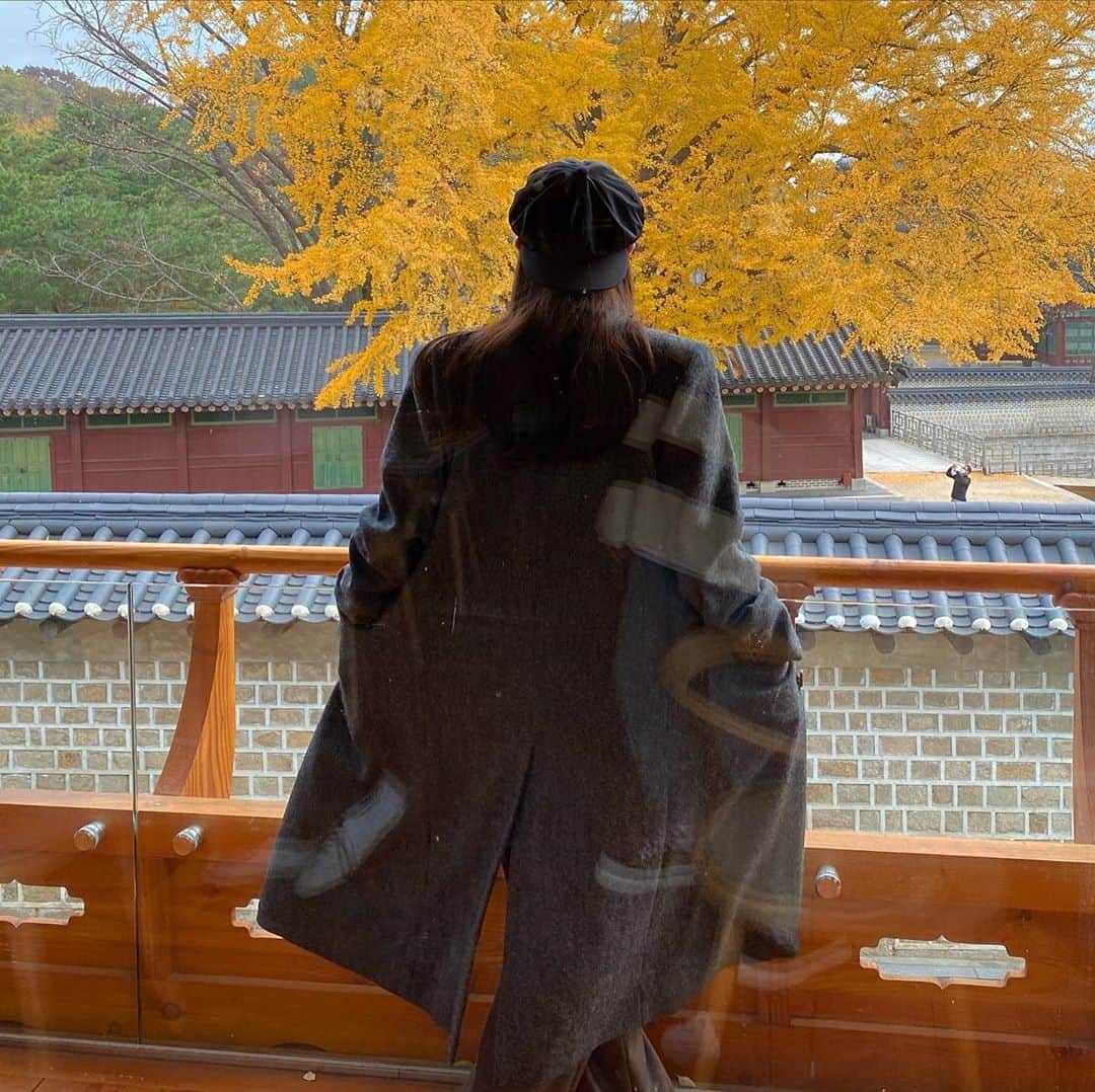 カン・ミンギョン のインスタグラム：「ㅅ1ㄴr브로 ㄱr을ㅃr2 ..🍁」