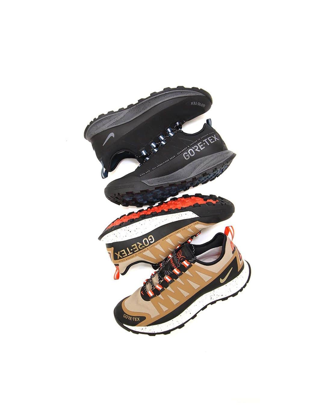 A+Sのインスタグラム：「2020 .11 .12 (thu) in store  ■NIKE ACG AIR NASU GTX COLOR : BLACK , KHAKI SIZE : 23.0cm - 29.0cm ,30cm PRICE : ¥15,500 (+TAX)  #a_and_s #NIKE #ACG #AllConditionsGear #OREGON #SMITHROCK #SMITHROCKSTATEPARK #MOVETOZERO #SUSTAINABLE #SUSTAINABILITY」