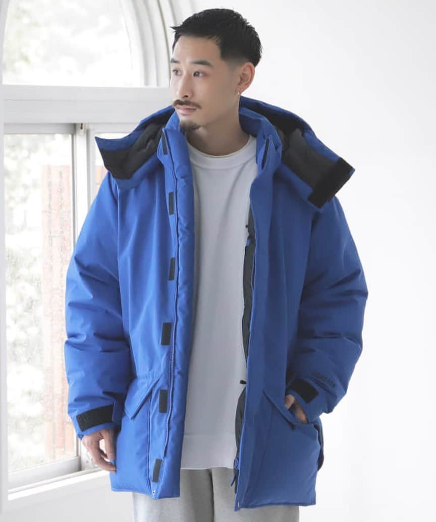 のインスタグラム：「... Marmot × BEAMS  Mammoth down parka  #beams #marmot #down  @beams_official  @beams_mens_casual  @marmot_japan」