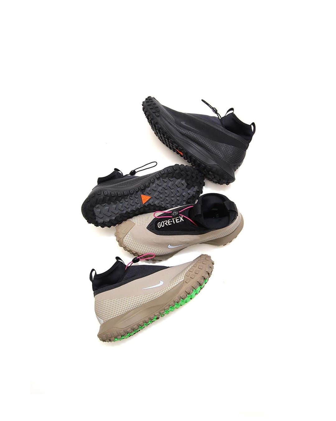 A+Sのインスタグラム：「2020 .11 .12 (thu) in store  ■NIKE ACG MOUNTAIN FLY GTX COLOR : BLACK , KHAKI SIZE : 23.0cm - 29.0cm ,30cm PRICE : ¥24,000 (+TAX)  #a_and_s #NIKE #ACG #AllConditionsGear #OREGON #SMITHROCK #SMITHROCKSTATEPARK #MOVETOZERO #SUSTAINABLE #SUSTAINABILITY」