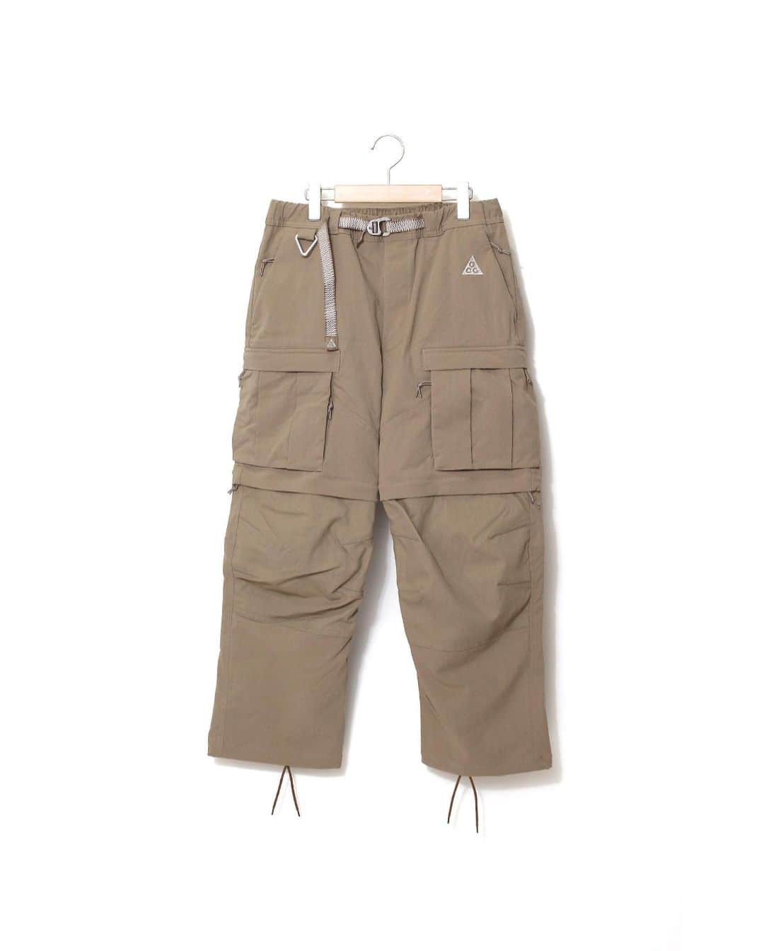 A+Sのインスタグラム：「2020 .11 .12 (thu) in store  ■NIKE NRG ACG BURMA ROAD PANT COLOR : KHAKI SIZE : S - 2XL PRICE : ¥19,000 (+TAX)  #a_and_s #NIKE #ACG #AllConditionsGear #OREGON #SMITHROCK #SMITHROCKSTATEPARK #MOVETOZERO #SUSTAINABLE #SUSTAINABILITY」