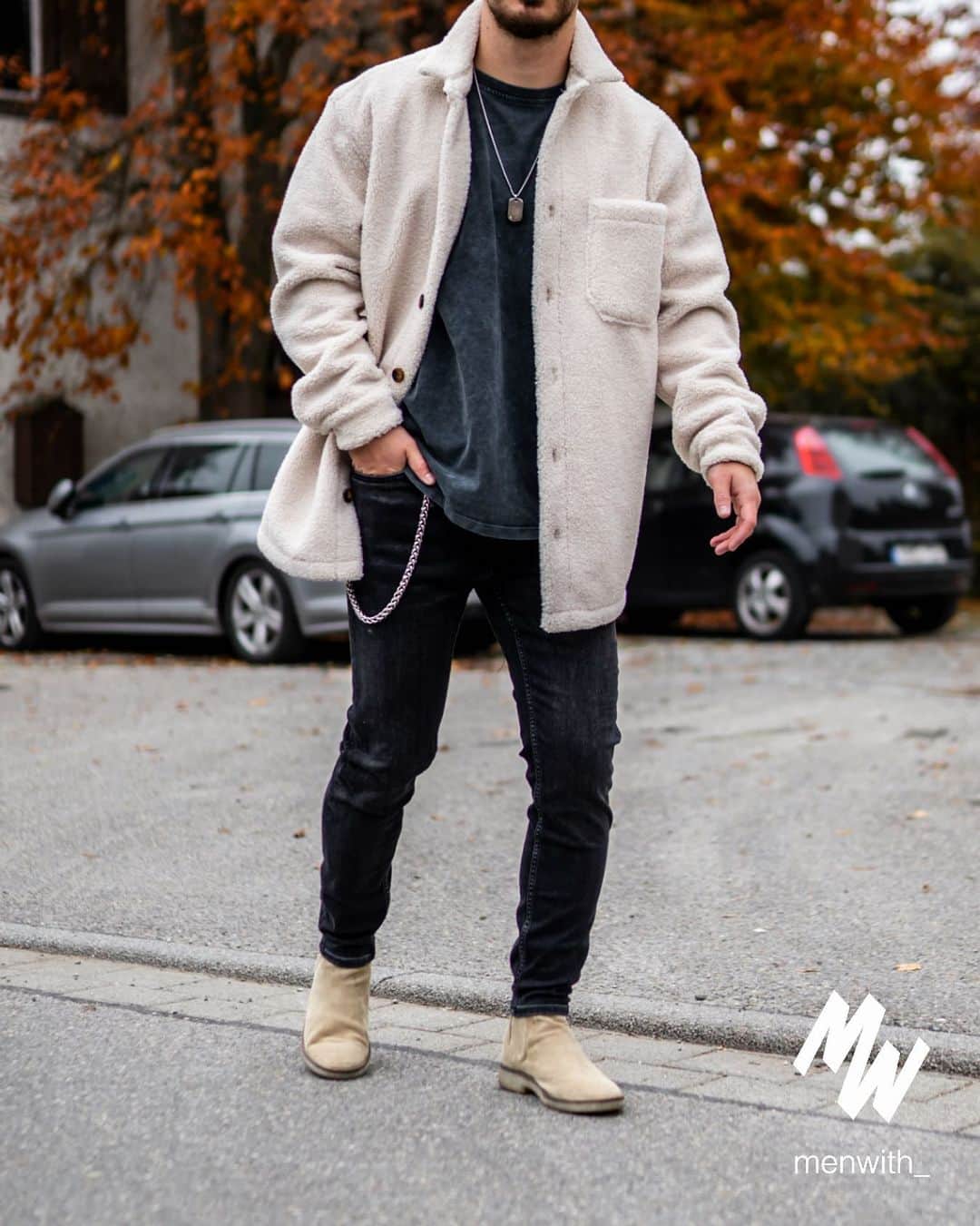 Men Withのインスタグラム：「Very nice outfit worn by our dear friend @fabibader_ 👌🏽 #menwithstreetstyle」