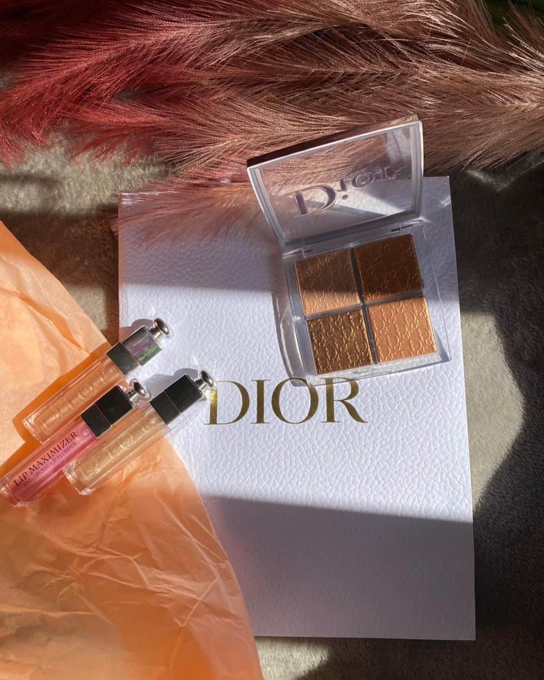 田向星華（せいせい）さんのインスタグラム写真 - (田向星華（せいせい）Instagram)「・​ @diormakeup   11月6日(金)にDiorの​ グロウパレット​ マキシマイザーが 販売開始！💞💞​ ​ Dior公式オンラインブティックでの​ 数量限定販売みたい😌👏​ ​ 実際使ってみてハイライトの艶感が​ 上品でiPhoneのカメラでもCゾーン、​ 鼻筋の艶感がわかるくらい綺麗に​ 乗ってくれる上にアイシャドウとしても使えてせーかは005の色味を乗せたりもしたよ〜っ！​ マキシマイザーは下地として塗るのはもちろん普段使っているリップの上から載せても​ プックリして見える様になっていて​ これからの季節にもやっぱり​ いいな〜って思った👄✨​ ​ 《リップマキシマイザー》​ ・ゴールドのラメ感​ ・ヒアルロン酸配合でふっくら潤うボリューム  《グロウパレット》​ ・艶、光沢感​ ・マルチな使い方​ ハイライト、アイシャドウ等​ ​ #sponsored  #ディオールコスメ ​ #新作コスメ ​ #ディオールバックステージ ​ #DIORBACKSTAGE ​ #リップマキシマイザー ​ #lipmaximizer​ #グロウパレット」11月9日 20時03分 - seika____official