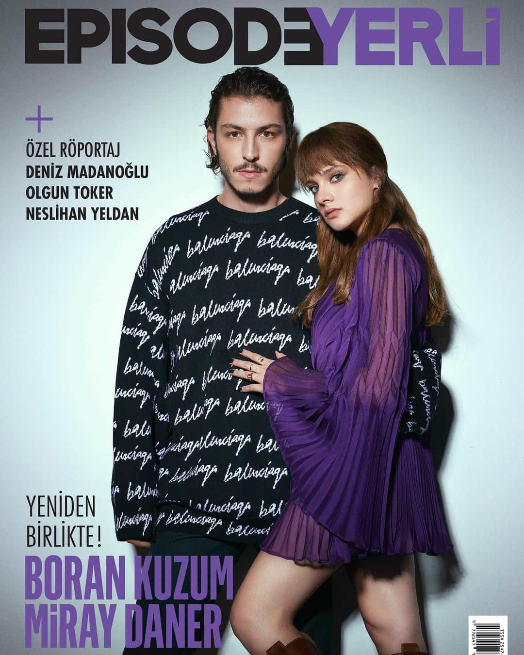 Boran Kuzumさんのインスタグラム写真 - (Boran KuzumInstagram)「Kasım-Aralık sayısında @episodedergi ‘nin kapağına, sevgili @miraydaner ile konuk olduk. Güzel ekibe teşekkür ederiz.  Röportaj: @strangehobby  Fotoğraf:  @ozanbalta Styling: @yasemineke @porteristanbul Saç: @ibrahim.junior Makyaj: @ugurkiral Styling Asistanları: Merve Güreş , Özge Ekici」11月9日 20時06分 - borankuzum