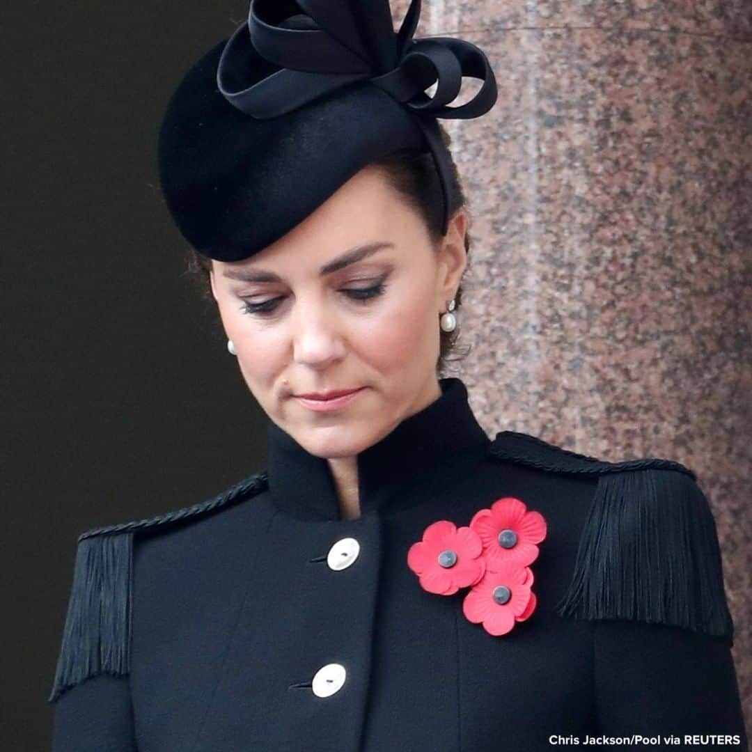ABC Newsさんのインスタグラム写真 - (ABC NewsInstagram)「Catherine, Duchess of Cambridge, attends the National Service of Remembrance at The Cenotaph on Whitehall in London.」11月9日 21時33分 - abcnews
