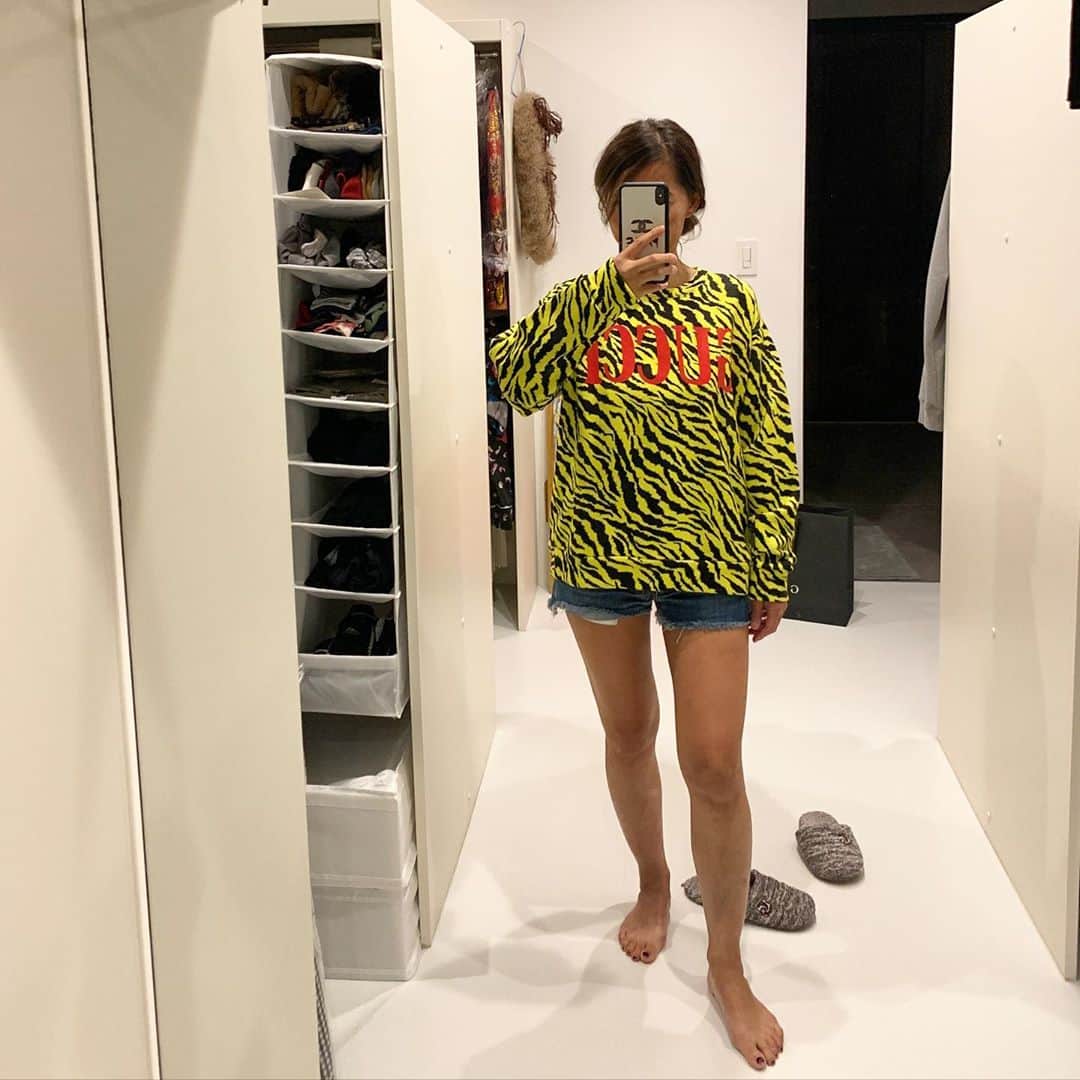 mitsuxmitsu24のインスタグラム：「🐯🐯🐯 * * 買ったわいいけど着る季節待ってたw #gucci  * * #ootd #outfit #outfitoftheday #surfer」