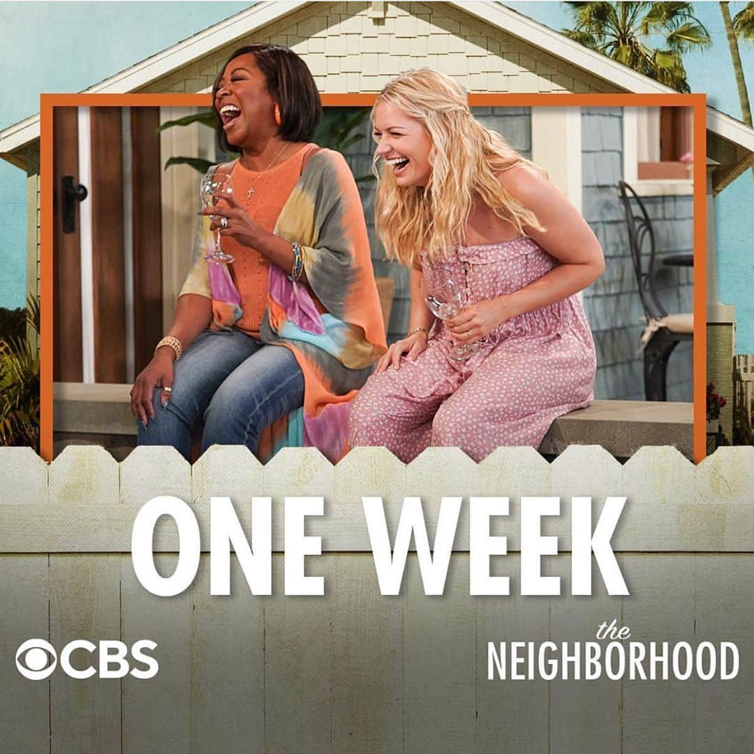 ベス・ベアーズのインスタグラム：「One week til my proudest episode of television I've ever been a part of! @theneighborhood premiere on @cbstv ! Monday Nov 16th! 8pm! With a very timely episode... x」