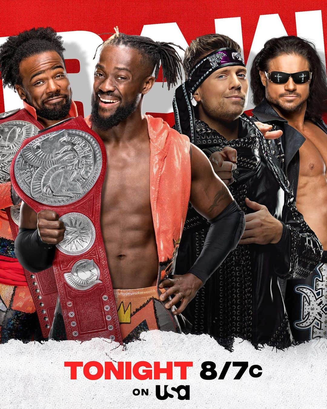 WWEさんのインスタグラム写真 - (WWEInstagram)「TONIGHT on #WWERaw: @dmcintyrewwe joins @thetruekofi & @austincreedwins to battle @randyorton, @mikethemiz & @johnhennigan. Plus: @wwe_asuka vs. @niajaxwwe #NonTitleMatch, #TheNewDay join #MizTV, and @kingricochet takes on @aliwwe!   📺 8/7c on @usa_network」11月10日 8時33分 - wwe