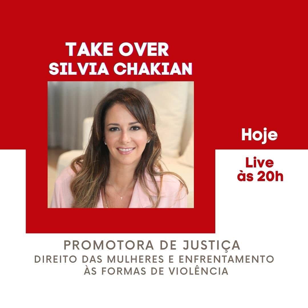 Giovanna Antonelliのインスタグラム：「Oi meus amores! Recebam com muito carinho a minha convidada para o take over de hoje. A Promotora Silvia Chakian atua de forma especializada na área da violência contra mulher do Ministério Público de São Paulo. Autora de projetos, obras e artigos relacionados ao tema, no papo de hoje ela vai falar sobre os direitos das mulheres. É muito necessário falar sobre esse assunto, precisamos ter consciência sobre nossos direitos para lutar por eles. Então não percam, tenho certeza que vocês vão amar!」