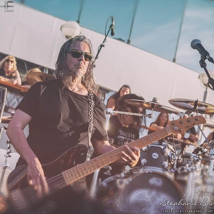 Queensrycheさんのインスタグラム写真 - (QueensrycheInstagram)「Eddie aboard the MegaCruise (photo credit Stephanie Savoia) #queensryche #megacruise #eddiejackson #edbass #onetake #coolbreeze #songwriter #talentedmusician #foundingmember #mikelullbass #bamf #rychersrule」11月10日 1時58分 - queensrycheofficial