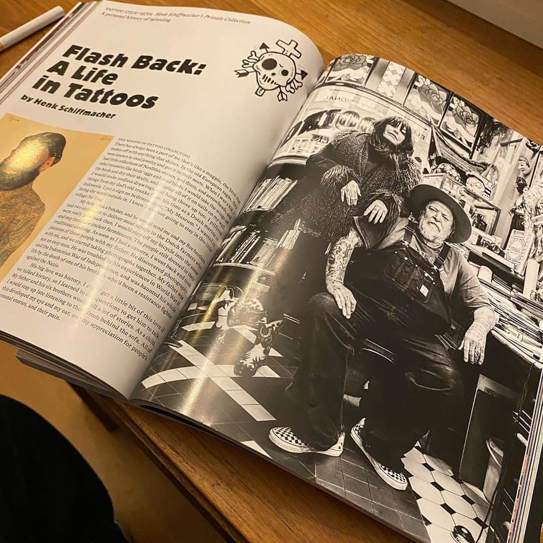 アムステルダム・タトゥー・ミュージアムのインスタグラム：「#taschen the new book coming soon to a bookstore near you#40 years of taschen」