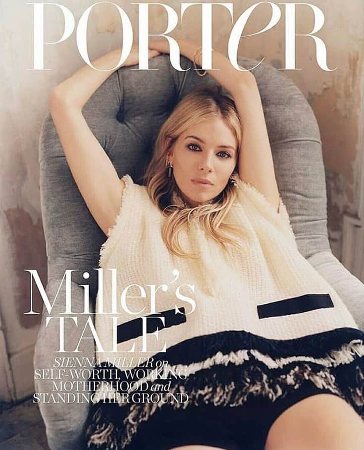 IMG Modelsさんのインスタグラム写真 - (IMG ModelsInstagram)「Loungin’. 💭 #SiennaMiller (@siennathing) covers @portermagazine. #📷 @juliettecassidy #⭐️ #IMGstars」11月10日 2時33分 - imgmodels