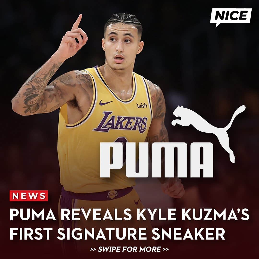 Nice Kicksさんのインスタグラム写真 - (Nice KicksInstagram)「**UPDATE** The Clyde All-Pro is NOT a signature exclusive to Kuzma, but a new silhouette to PUMA. // Kyle Kuzma and RHUDE founder @rhuigi teamed up to co-design the Puma Clyde All-Pro Kuzma.」11月10日 2時45分 - nicekicks