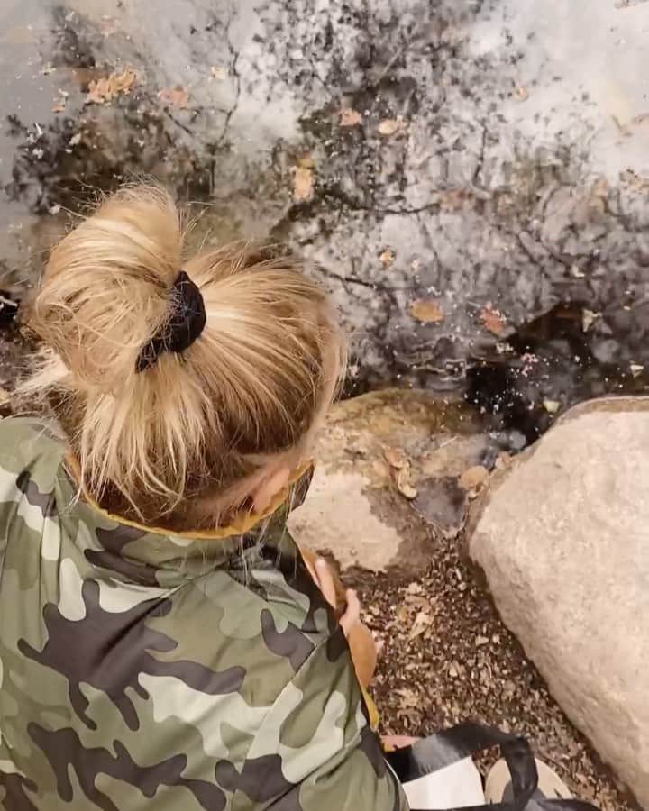 ストーミ・ヘンレイのインスタグラム：「I wish I was as excited about anything in life as she is about every animal she meets ahaha」