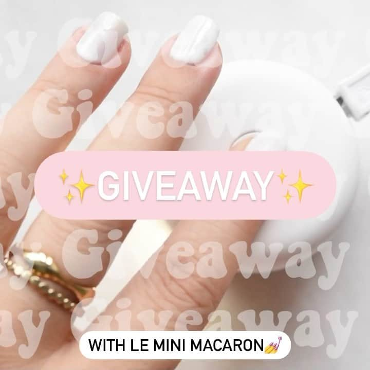 Soniaのインスタグラム：「**CLOSED** Congratulations to @_hethicaa @beautyyandabeast @yincatt @melli_mell.p And @k.o.86 🥰 thank you to everyone who entered.  GIVEAWAY Time✨ 5 winners will receive a Milkshake Gel Manicure Set from @leminimacaron💅🤍 To Enter: ☁️Follow me and @leminimacaron ☁️Tag 2 friends in the comments👯‍♀️ Closes Friday 11/12 at 2pm EST *EDIT* open US only🇺🇸 Sorry for the delayed clarification, I really hope to have an international giveaway in the future🤞🏼」