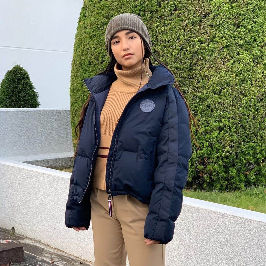 大橋リナのインスタグラム：「Tommy🔥 #tommyhilfiger」