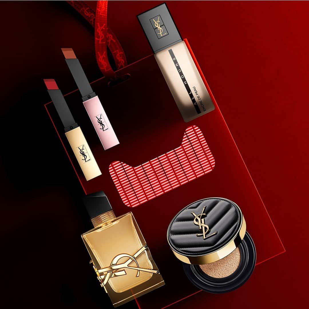 Yves Saint Laurent Beautyさんのインスタグラム写真 - (Yves Saint Laurent BeautyInstagram)「Get your hands on a VIP pass to Paris, when you treat yourself this 11.11. LIBRE EAU DE PARFUM LE CUSHION ENCRE DE PEAU ALL HOURS FOUNDATION in B20 IVORY ROUGE PUR COUTURE THE SLIM GLOW MATTE LIPSTICK in 214 ILLICIT ORANGE ROUGE PUR COUTURE THE SLIM GLOW MATTE LIPSTICK in 21 ROUGE PARADOXE #yslbeauty #theslim  #libre #allhours #lecushion #double11」11月10日 17時59分 - yslbeauty