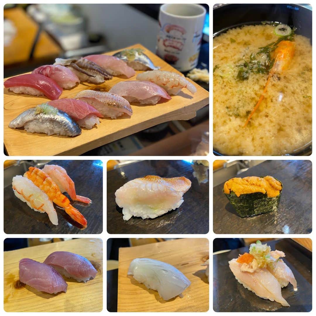 宇田恵菜さんのインスタグラム写真 - (宇田恵菜Instagram)「Nigata!! 2日目は日本一高いそして美味しい回転寿司と言われる、佐渡　弁慶！！！ しかし開店時間にはすでに行列。 味は同じという事で、立ちの弁慶へ。 もーただひたすらに日本海、そして佐渡のお魚が美味しかった。 炙りのどぐろは神！行きたかった弥彦神社に、現地のドライバーさんに教えていただいた、都酒店さん。 レアな日本酒買いたいならわざわざ行くべし！！！酒粕アイスも美味しかった🤤💓 ------------------------------- #なんのポーズ　  #casting  #actress #shortfilm #キャスティング #役者  #filmingcrew #filming #撮影中 #撮影クルー #leadactress #女優 #actresslife #スチール撮影 #黒髪 #blackhair  #愛媛出身　#新潟旅行　#誕生日旅行」11月10日 18時37分 - ena2727