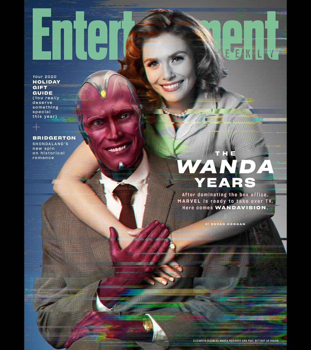 Marvel Entertainmentさんのインスタグラム写真 - (Marvel EntertainmentInstagram)「Here's your look at the brand new @EntertainmentWeekly cover for Marvel Studios’ #WandaVision, an Original Series, coming exclusively to #DisneyPlus.」11月10日 10時21分 - marvel